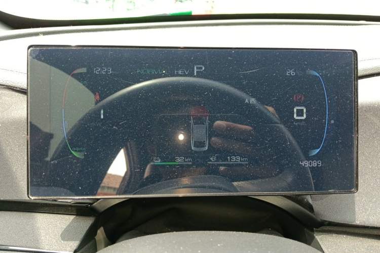 Used BYD Qin PLUS 2024 HONOR Edition DM-i 55KM Leading Model Instrument Cluster