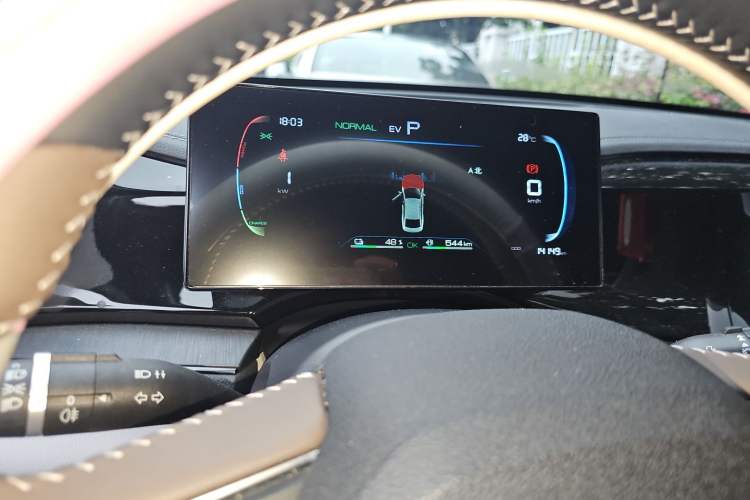 Used BYD Qin PLUS 2024 HONOR Edition DM-i 55KM Leading Model Instrument Cluster