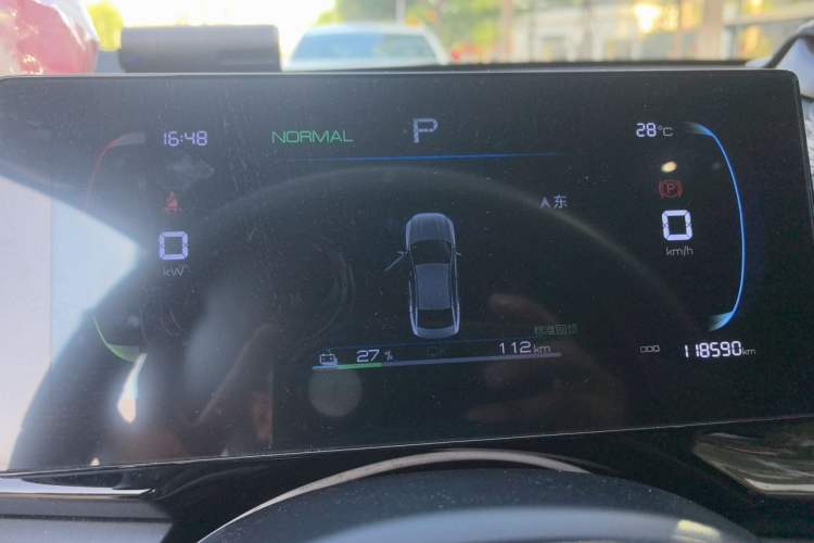 Used BYD Qin PLUS 2024 Honor Edition EV 420KM Leading Model Instrument Cluster