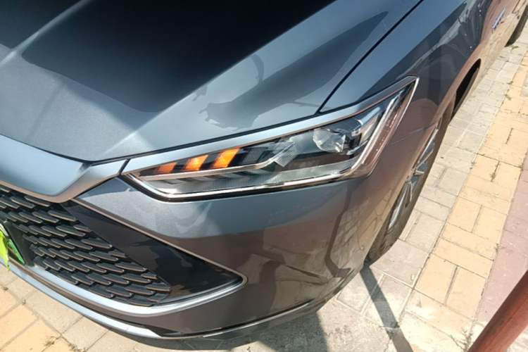 Used BYD Qin PLUS 2024 HONOR Edition DM-i 55KM Leading Model Left Front Headlight