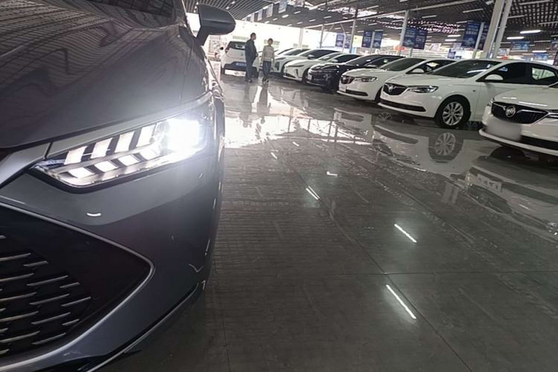 Used BYD Qin PLUS 2024 HONOR Edition DM-i 55KM Leading Model Left Front Headlight