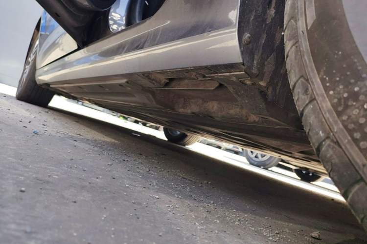 Used BYD Qin PLUS 2024 Honor Edition EV 420KM Beyond Model Left Side Sill