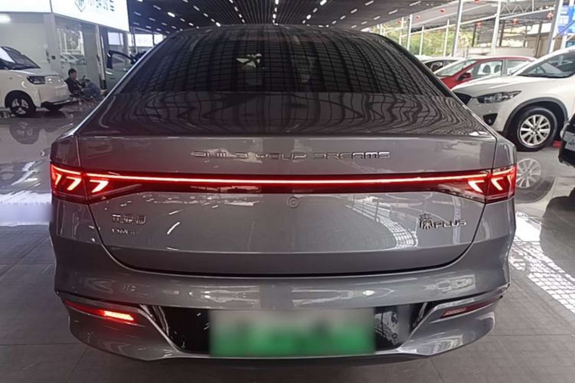 Used BYD Qin PLUS 2024 HONOR Edition DM-i 55KM Leading Model Rear