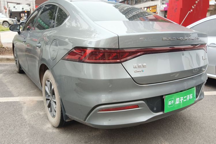 Used BYD Qin PLUS 2024 HONOR Edition DM-i 55KM Leading Model Rear Left 45 Deg