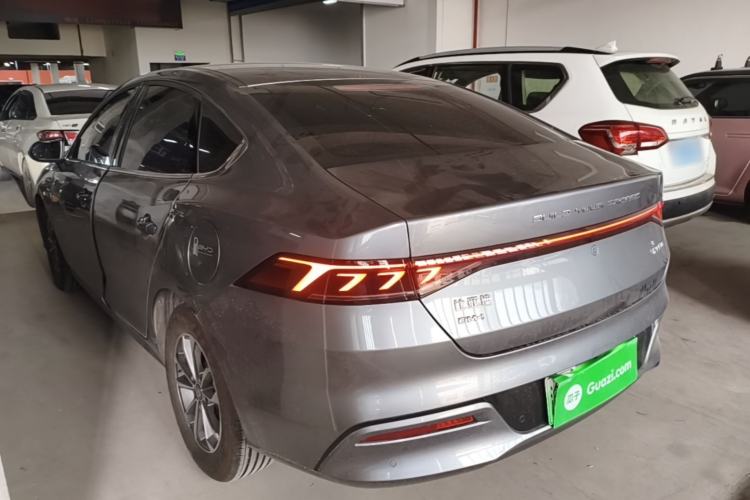 Used BYD Qin PLUS 2024 HONOR Edition DM-i 55KM Leading Model Rear Left 45 Deg