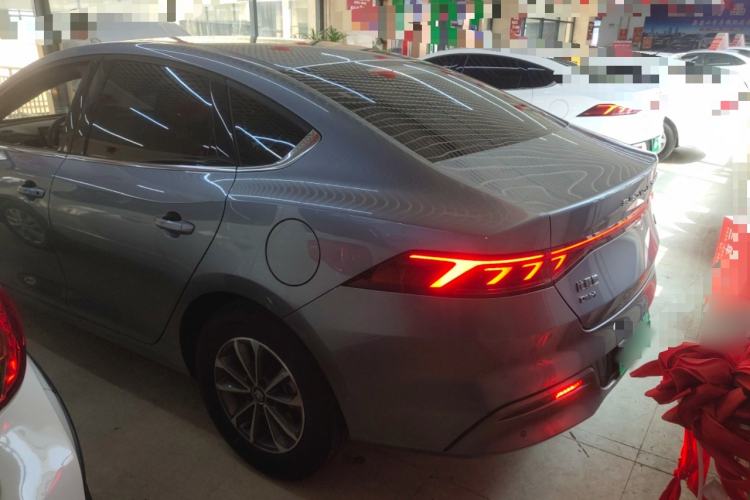 Used BYD Qin PLUS 2024 HONOR Edition DM-i 55KM Leading Model Rear Left 45 Deg