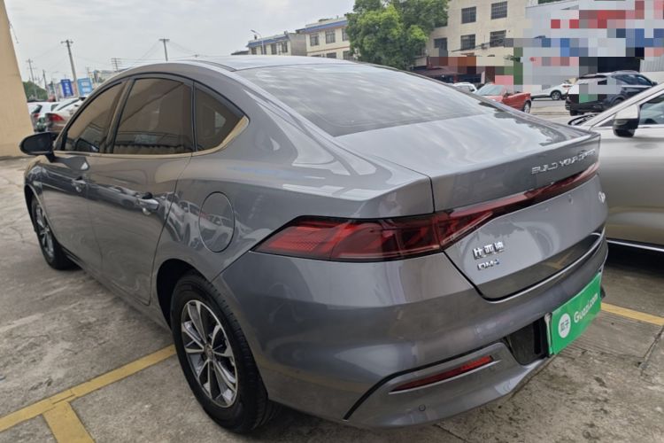 Used BYD Qin PLUS 2024 HONOR Edition DM-i 55KM Leading Model Rear Left 45 Deg