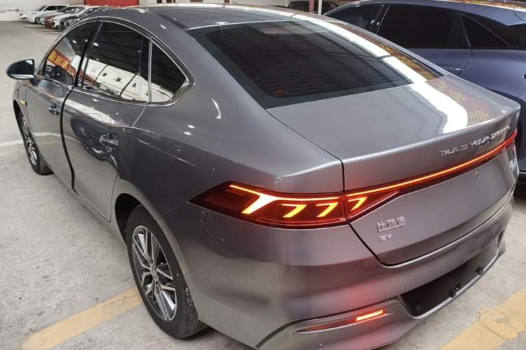 Used BYD Qin PLUS 2024 Honor Edition EV 420KM Beyond Model Rear Left 45 Deg