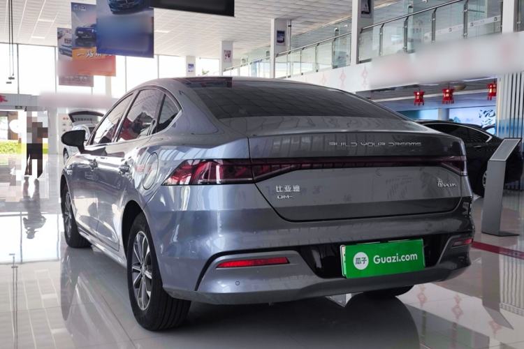 Used BYD Qin PLUS 2024 HONOR Edition DM-i 55KM Leading Model Rear Left 45 Deg