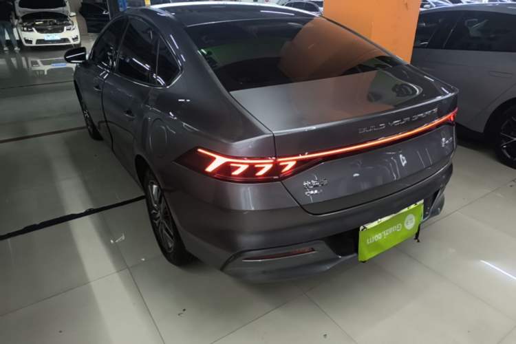 Used BYD Qin PLUS 2024 HONOR Edition DM-i 120KM Leading Model Rear Left 45 Deg