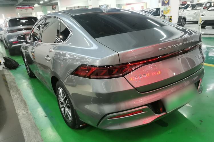 Used BYD Qin PLUS 2024 Honor Edition EV 510KM Beyond Model Rear Left 45 Deg