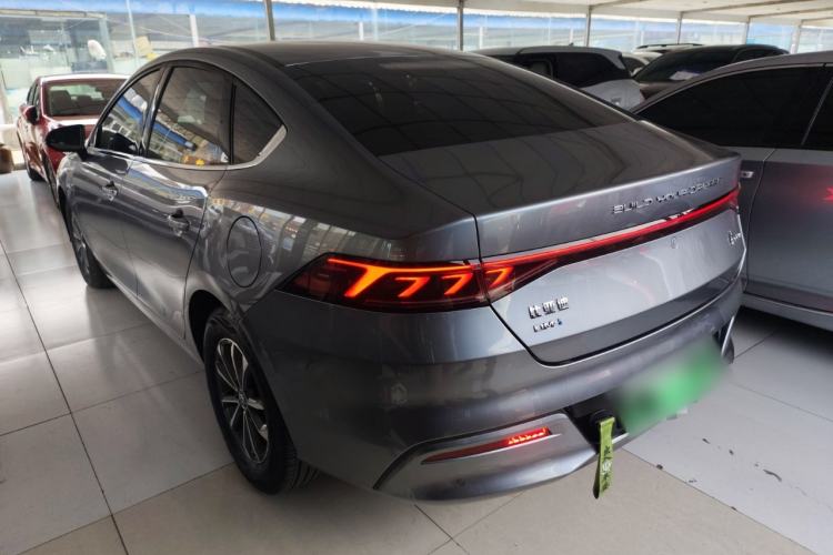 Used BYD Qin PLUS 2024 HONOR Edition DM-i 55KM Leading Model Rear Left 45 Deg