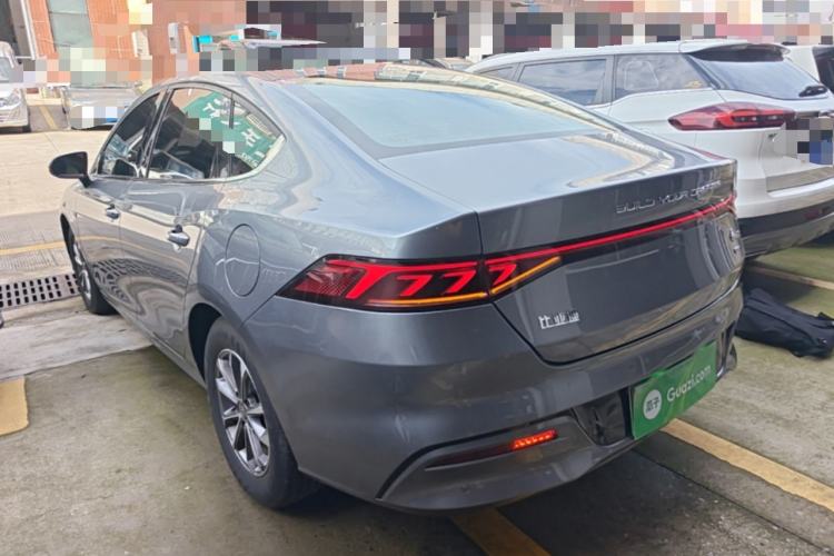 Used BYD Qin PLUS 2024 HONOR Edition DM-i 55KM Leading Model Rear Left 45 Deg
