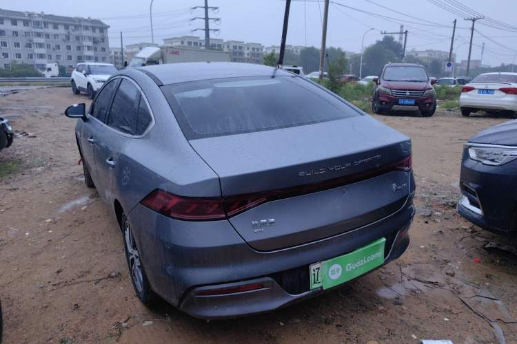 Used BYD Qin PLUS 2024 Honor Edition EV 510KM Leading Model Rear Left 45 Deg