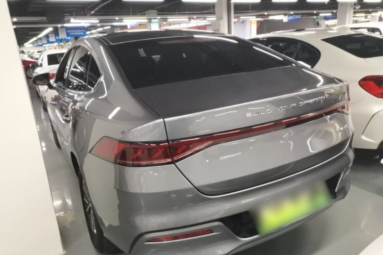 Used BYD Qin PLUS 2024 HONOR Edition DM-i 55KM Leading Model Rear Left 45 Deg