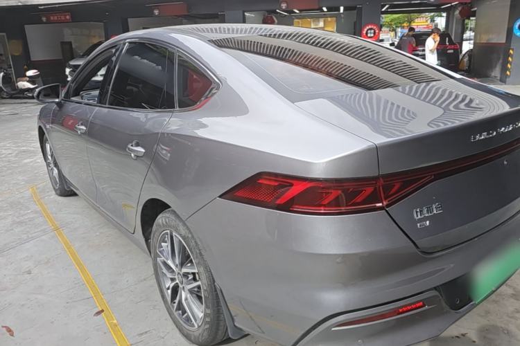 Used BYD Qin PLUS 2024 Honor Edition EV 510KM Leading Model Rear Left 45 Deg