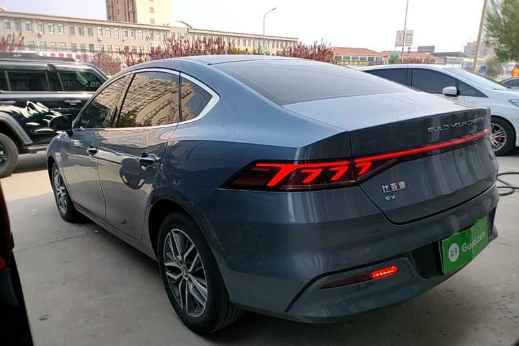 Used BYD Qin PLUS 2024 Honor Edition EV 420KM Leading Model Rear Left 45 Deg