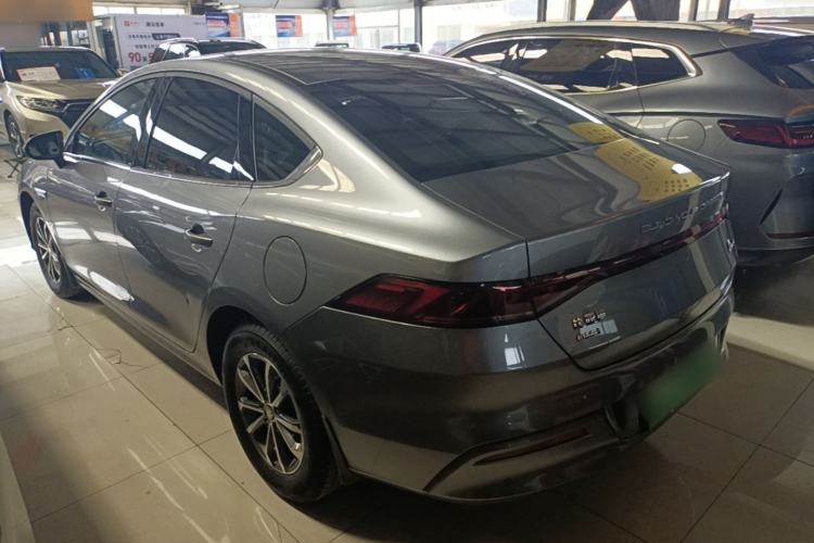 Used BYD Qin PLUS 2024 HONOR Edition DM-i 55KM Leading Model Rear Left 45 Deg