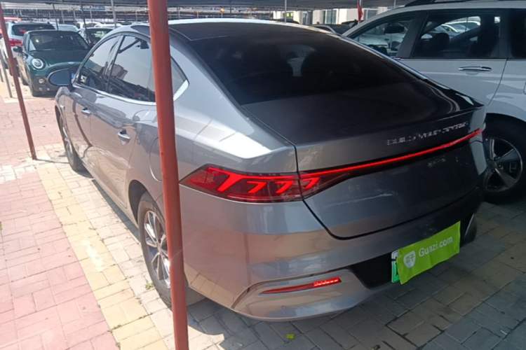 Used BYD Qin PLUS 2024 HONOR Edition DM-i 55KM Leading Model Rear Left 45 Deg