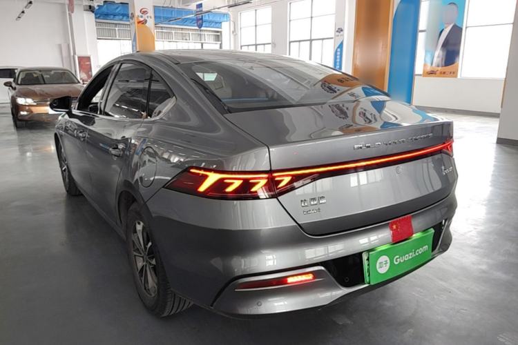 Used BYD Qin PLUS 2024 HONOR Edition DM-i 55KM Leading Model Rear Left 45 Deg