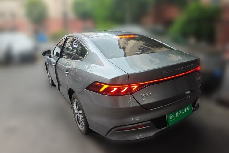 Used BYD Qin PLUS 2024 Honor Edition EV 510KM Leading Model Rear Left 45 Deg