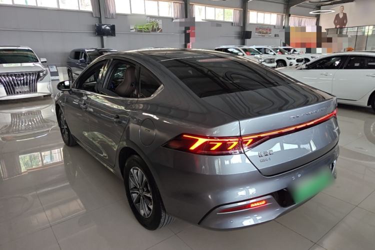 Used BYD Qin PLUS 2024 HONOR Edition DM-i 55KM Leading Model Rear Left 45 Deg