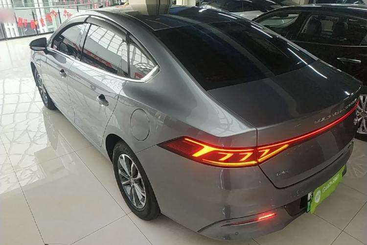 Used BYD Qin PLUS 2024 HONOR Edition DM-i 55KM Leading Model Rear Left 45 Deg