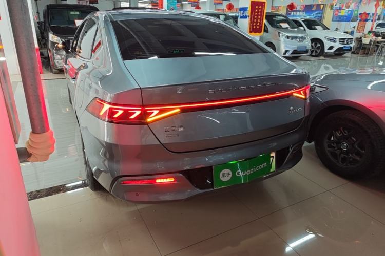 Used BYD Qin PLUS 2024 HONOR Edition DM-i 55KM Leading Model Rear Left 45 Deg