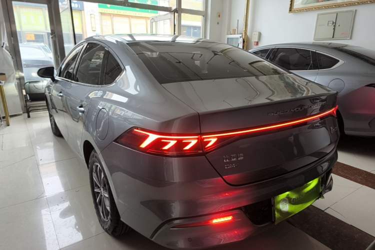 Used BYD Qin PLUS 2024 HONOR Edition DM-i 55KM Leading Model Rear Left 45 Deg