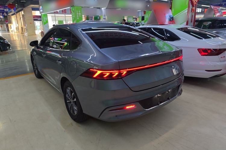 Used BYD Qin PLUS 2024 HONOR Edition DM-i 55KM Leading Model Rear Left 45 Deg