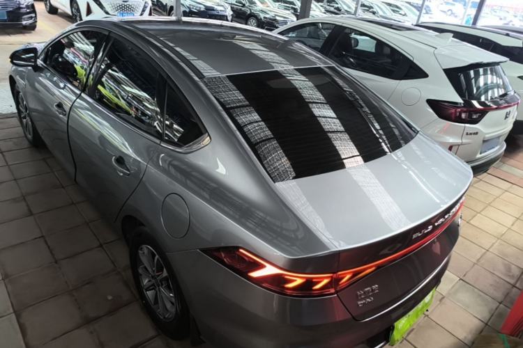 Used BYD Qin PLUS 2024 HONOR Edition DM-i 55KM Leading Model Rear Left 45 Deg