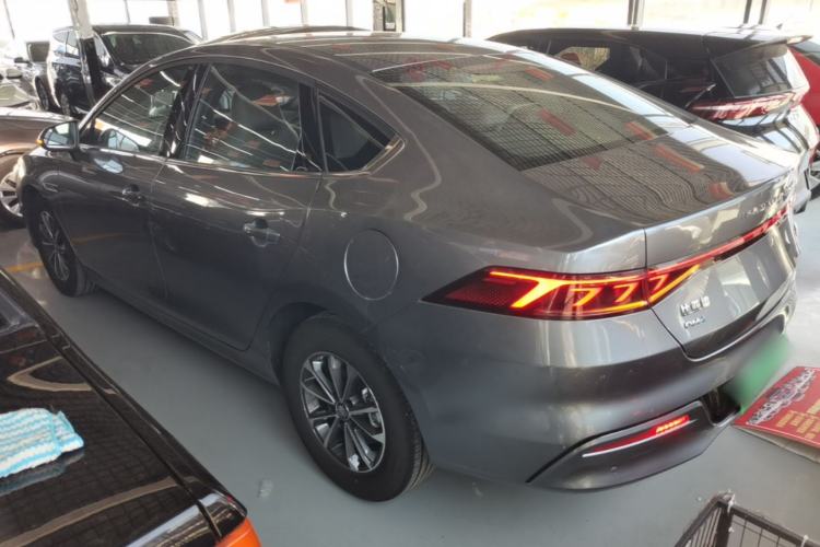 Used BYD Qin PLUS 2024 HONOR Edition DM-i 55KM Leading Model Rear Left 45 Deg