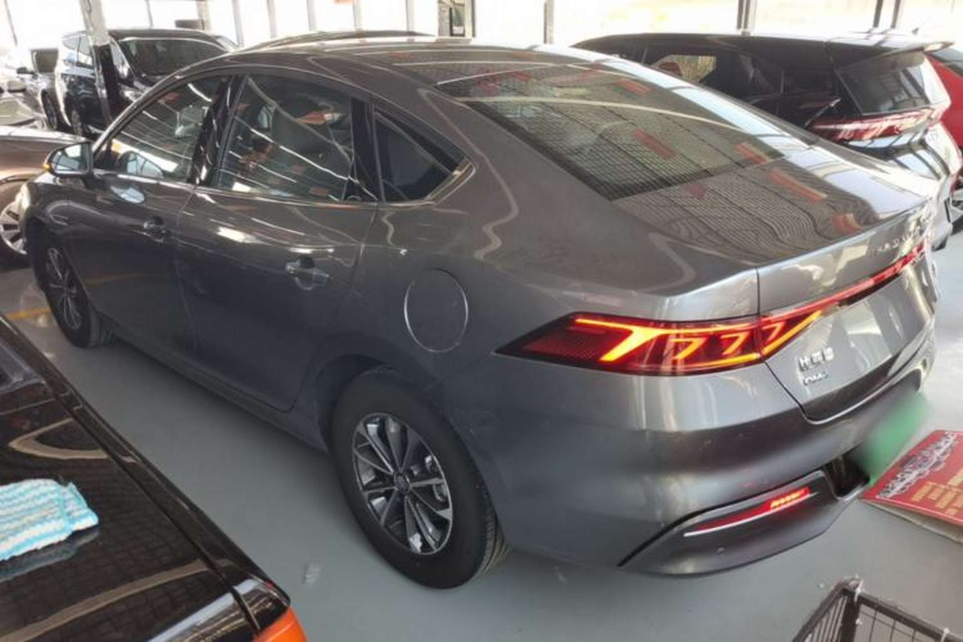 Used BYD Qin PLUS 2024 HONOR Edition DM-i 55KM Leading Model Rear Left 45 Deg