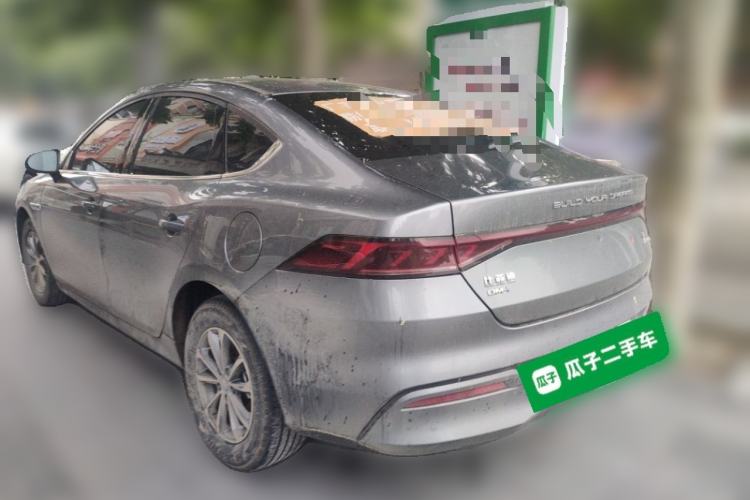 Used BYD Qin PLUS 2024 HONOR Edition DM-i 55KM Leading Model Rear Left 45 Deg