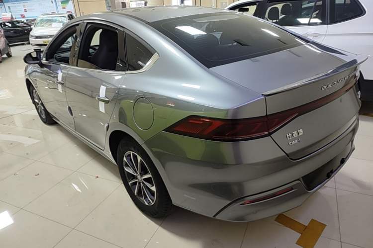 Used BYD Qin PLUS 2024 HONOR Edition DM-i 55KM Leading Model Rear Left 45 Deg
