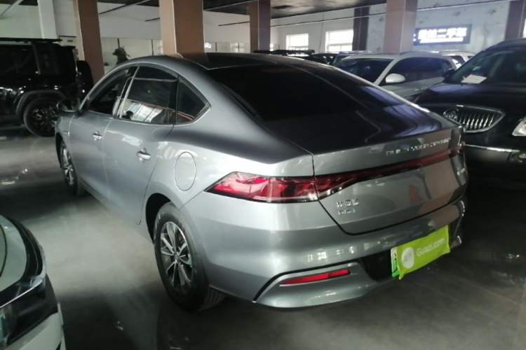 Used BYD Qin PLUS 2024 HONOR Edition DM-i 55KM Leading Model Rear Left 45 Deg