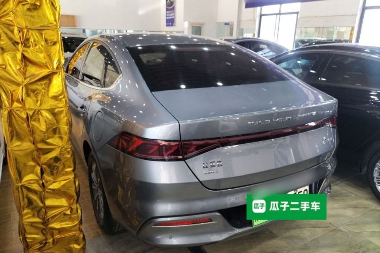 Used BYD Qin PLUS 2024 HONOR Edition DM-i 55KM Leading Model Rear Left 45 Deg