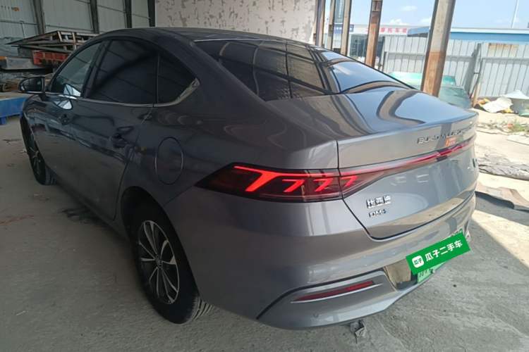 Used BYD Qin PLUS 2024 HONOR Edition DM-i 55KM Leading Model Rear Left 45 Deg