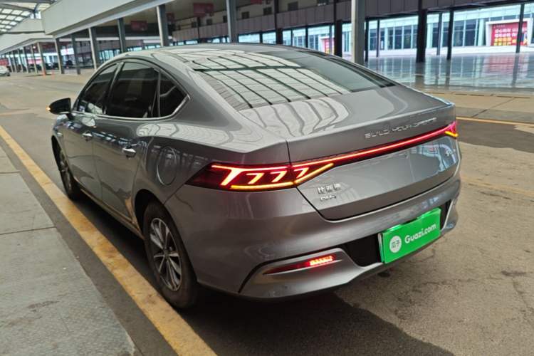 Used BYD Qin PLUS 2024 HONOR Edition DM-i 55KM Leading Model Rear Left 45 Deg