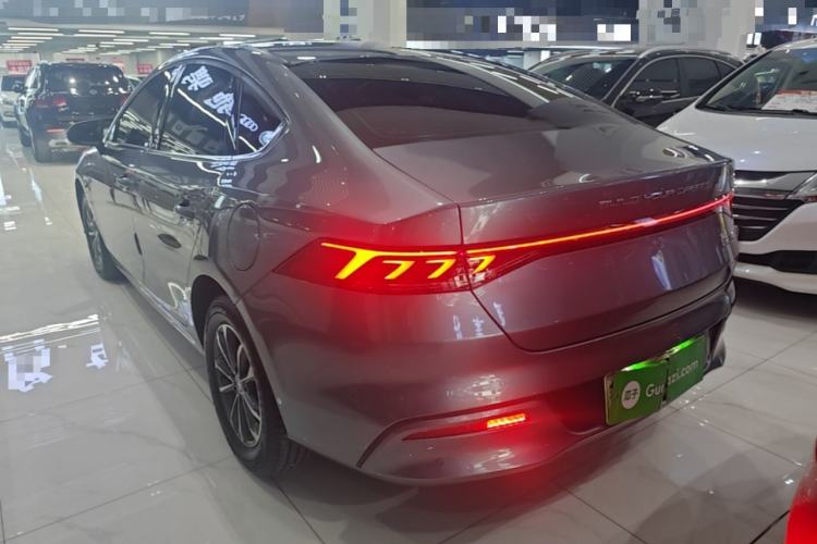 Used BYD Qin PLUS 2024 HONOR Edition DM-i 55KM Leading Model Rear Left 45 Deg