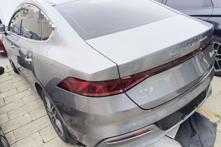 Used BYD Qin PLUS 2024 Honor Edition EV 420KM Leading Model Rear Left 45 Deg