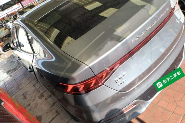 Used BYD Qin PLUS 2024 HONOR Edition DM-i 55KM Leading Model Rear Left 45 Deg