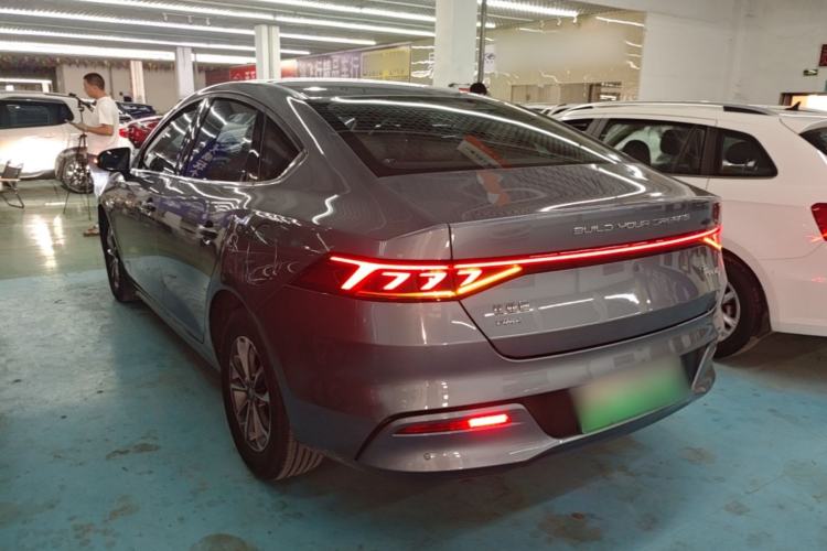 Used BYD Qin PLUS 2024 HONOR Edition DM-i 55KM Leading Model Rear Left 45 Deg