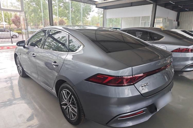 Used BYD Qin PLUS 2024 Honor Edition EV 510KM Leading Model Rear Left 45 Deg