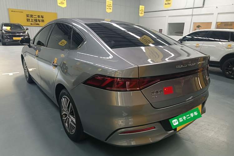 Used BYD Qin PLUS 2024 Honor Edition EV 510KM Leading Model Rear Left 45 Deg