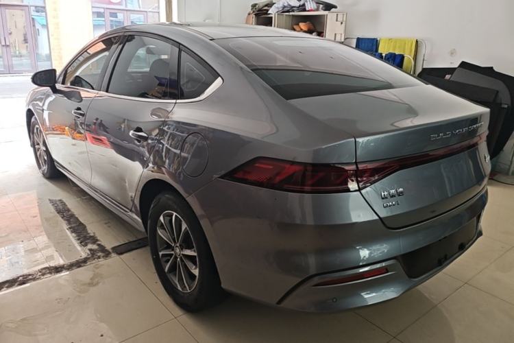 Used BYD Qin PLUS 2024 HONOR Edition DM-i 55KM Leading Model Rear Left 45 Deg