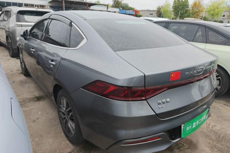 Used BYD Qin PLUS 2024 Honor Edition EV 510KM Leading Model Rear Left 45 Deg