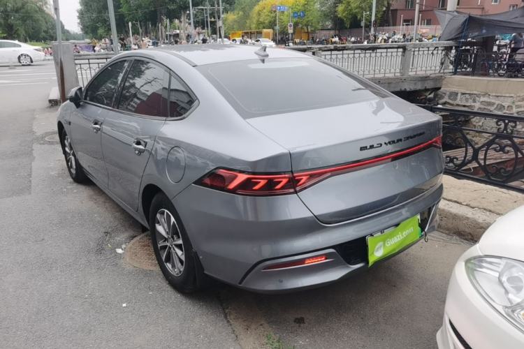 Used BYD Qin PLUS 2024 HONOR Edition DM-i 55KM Leading Model Rear Left 45 Deg
