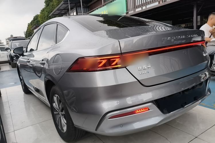 Used BYD Qin PLUS 2024 HONOR Edition DM-i 55KM Leading Model Rear Left 45 Deg