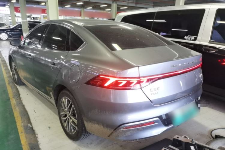 Used BYD Qin PLUS 2024 HONOR Edition DM-i 55KM Beyond Model Rear Left 45 Deg